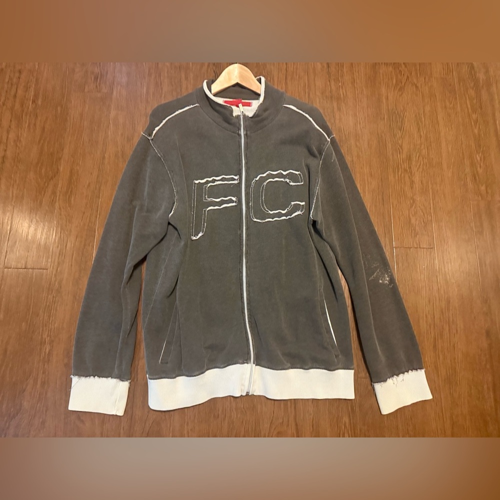 FCUK vintage zip up sweatshirt